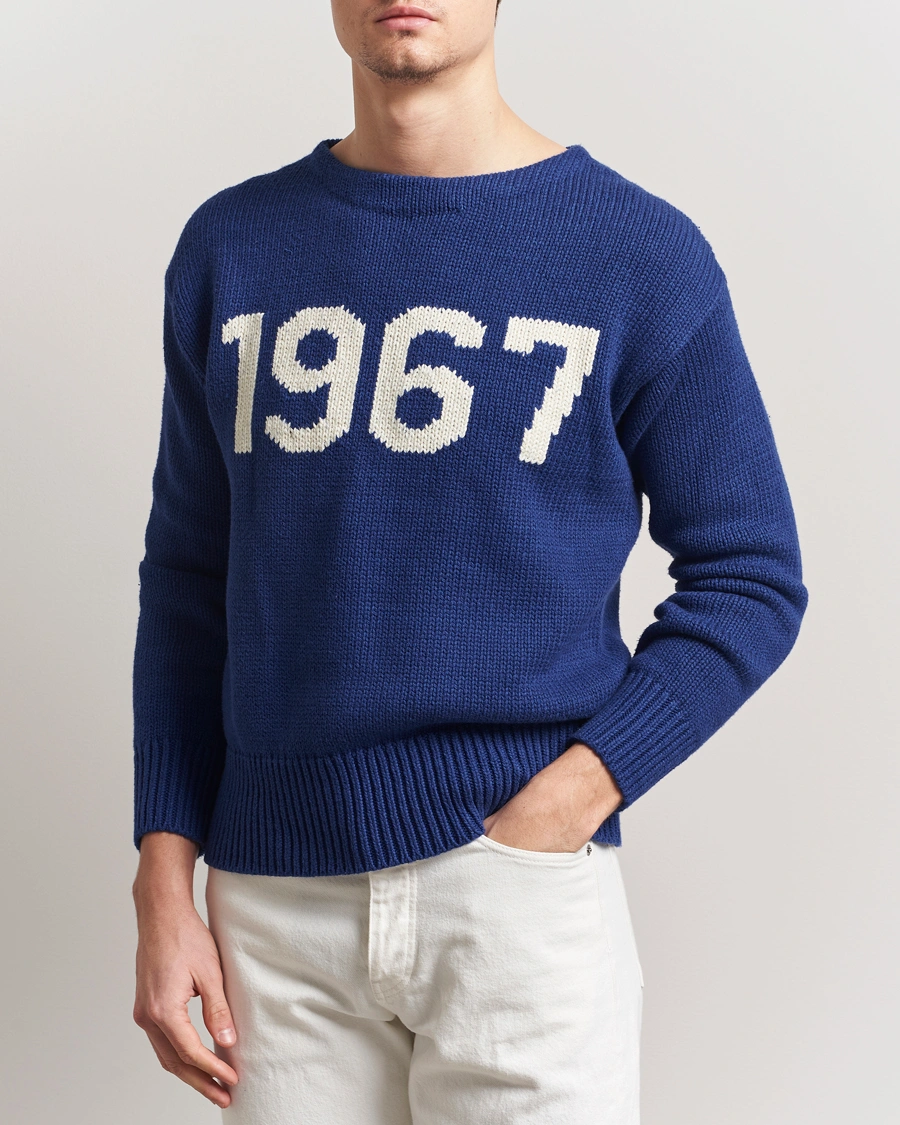 Herren | Pullover | Polo Ralph Lauren | 1967 Knitted Sweater Blue