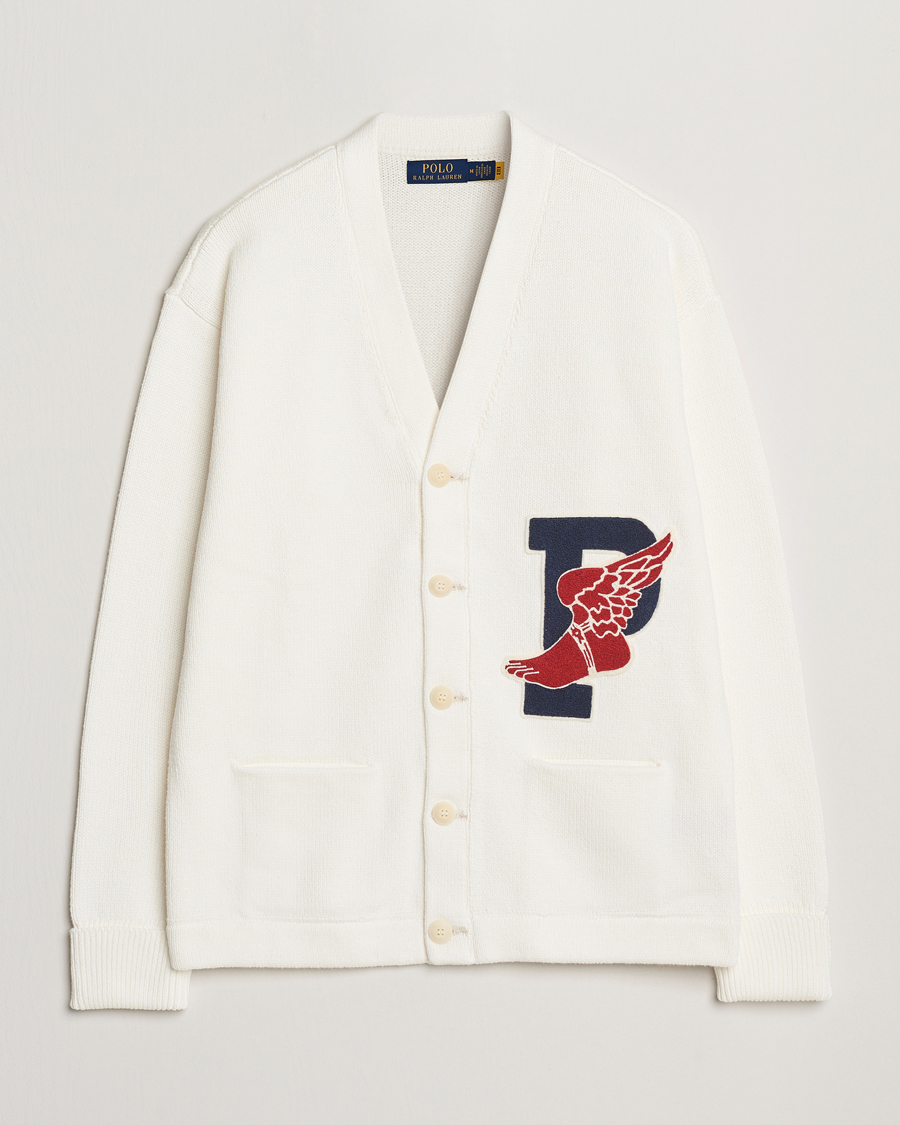 Herren | Pullover | Polo Ralph Lauren | P Wing Cotton Cardigan Cream