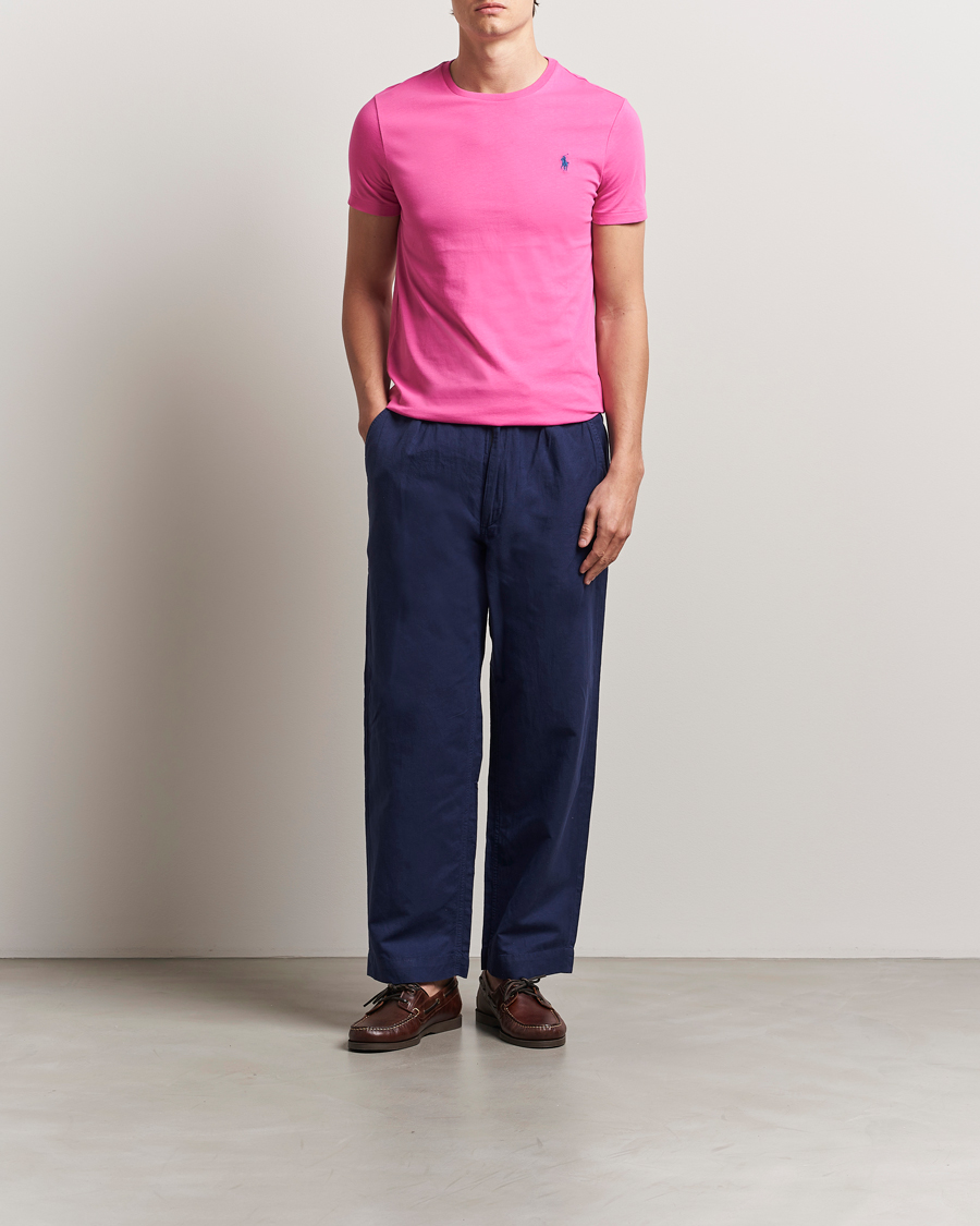 Herren | T-Shirts | Polo Ralph Lauren | Crew Neck T-Shirt Pink
