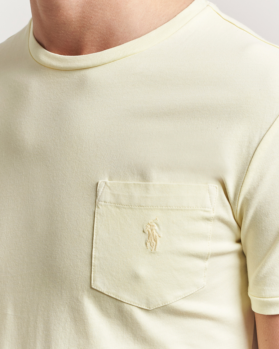 Herren | T-Shirts | Polo Ralph Lauren | Crew Neck Pocket T-Shirt Lime