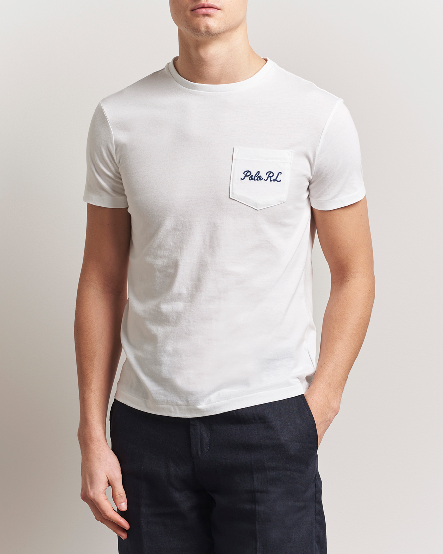 Herren | T-Shirts | Polo Ralph Lauren | Iconic Bear Crew Neck T-Shirt White