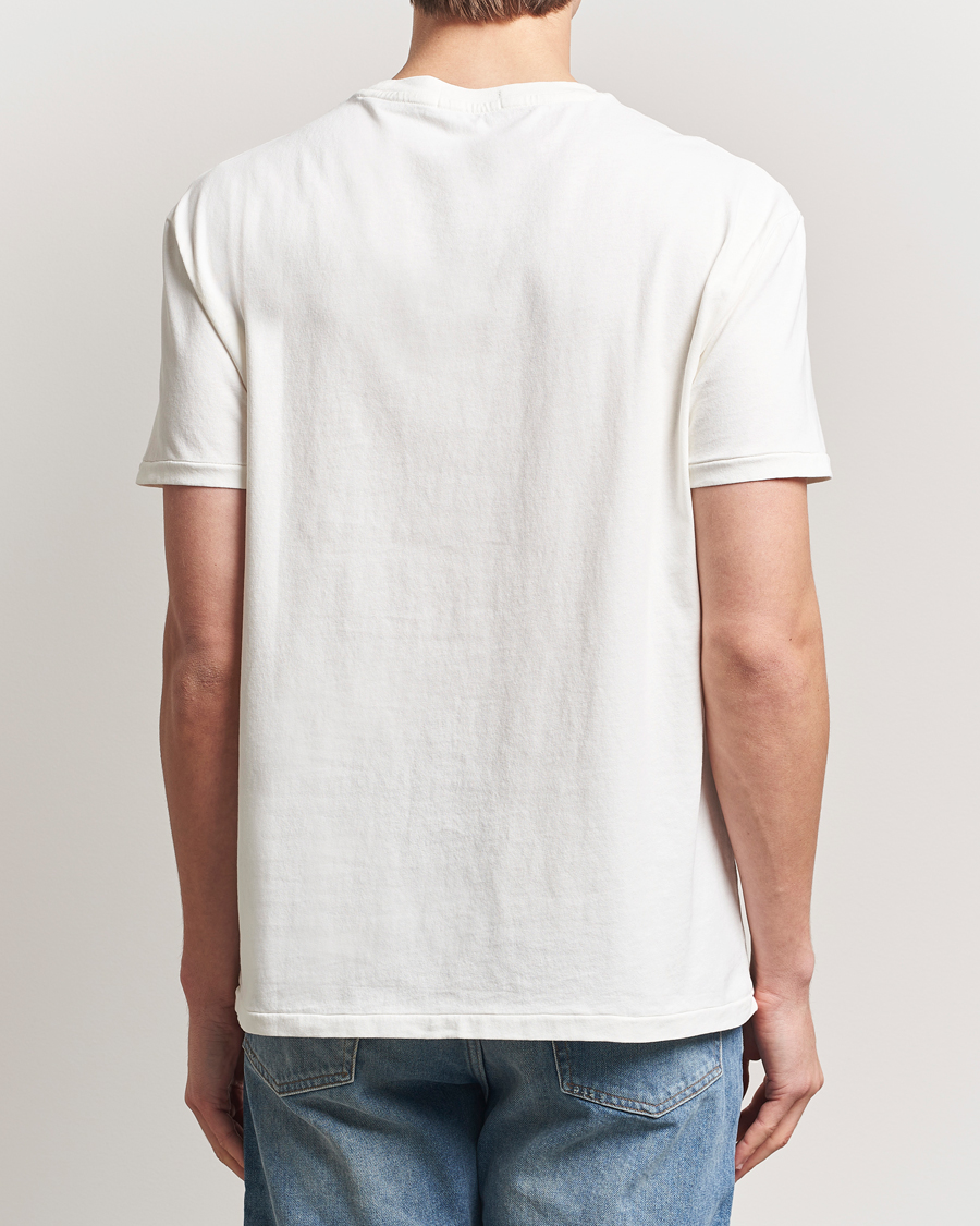 Herren | T-Shirts | Polo Ralph Lauren | Printed Crew Neck T-Shirt Deckwash White
