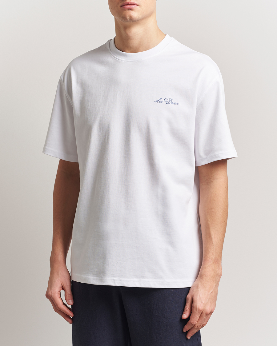 Herren | T-Shirts | LES DEUX | Crew T-Shirt White