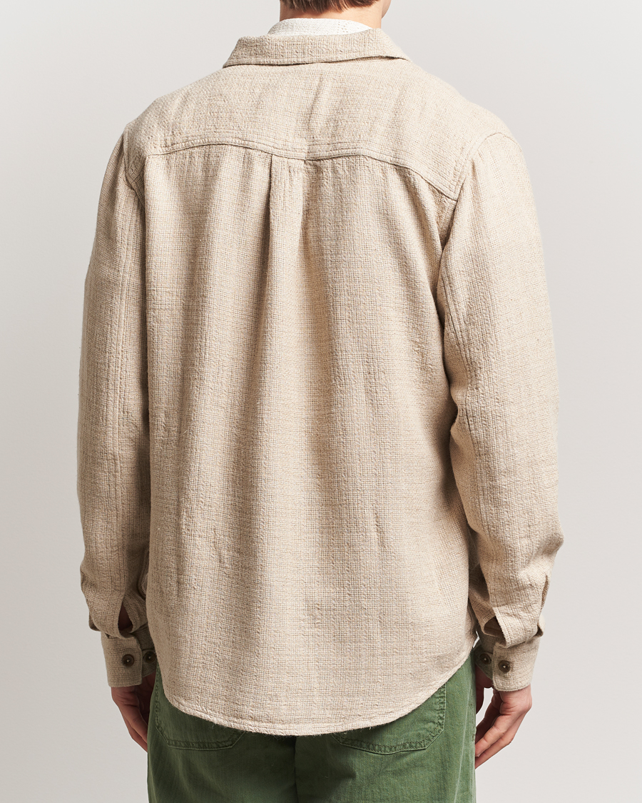 Herren | Hemden | LES DEUX | Hamilton Viscose/Linen Overshirt Light Sand