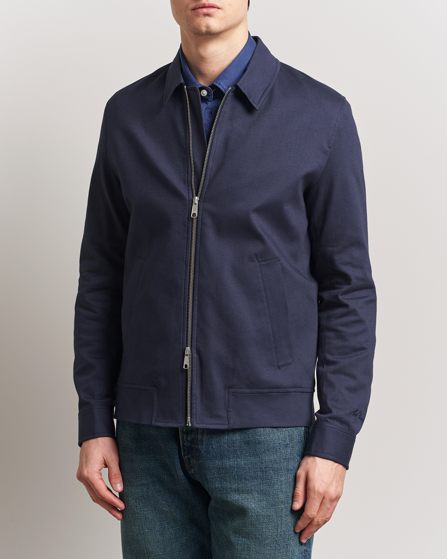 Herren | Jacken | LES DEUX | Como Cotton Coach Jacket Navy