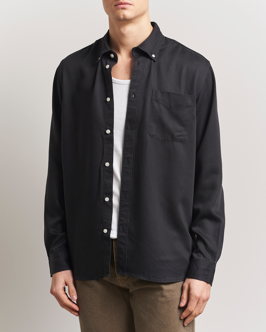 Herren | Hemden | LES DEUX | Kent Tencel Shirt Black