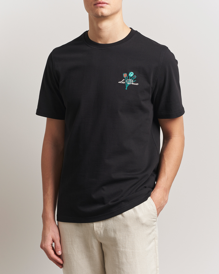 Herren | T-Shirts | LES DEUX | Bruno Café T-Shirt Black