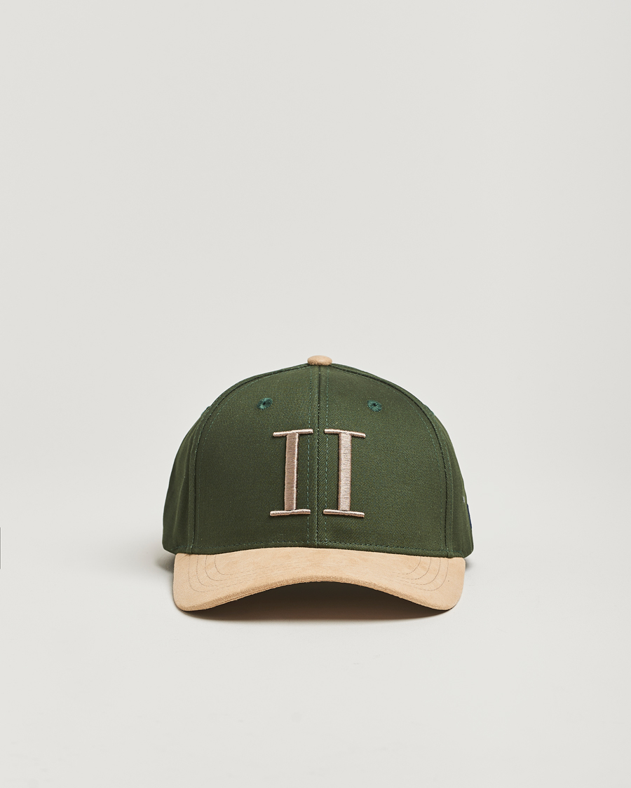 Herren | Hüte & Mützen | LES DEUX | Baseball Cap Contrast Suede II Dark Chive Green