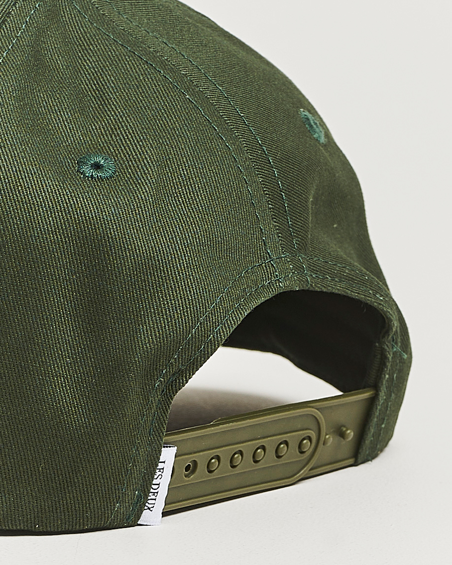 Herren | Hüte & Mützen | LES DEUX | Baseball Cap Contrast Suede II Dark Chive Green