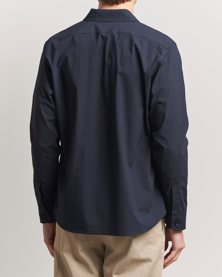 Herren | Hemden | Aspesi | Technical Cotton Utility Shirt Navy