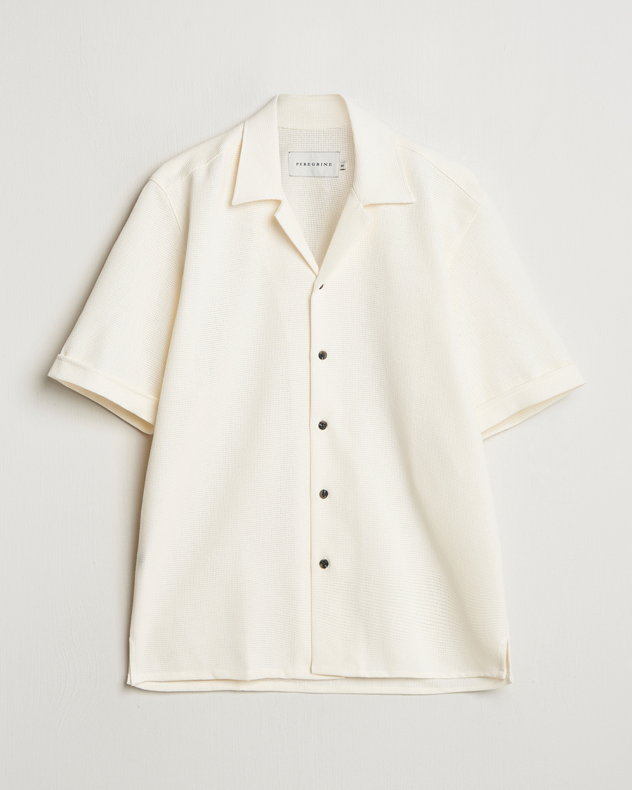Herren | Hemden | Peregrine | Quay Cuban Collar Shirt White