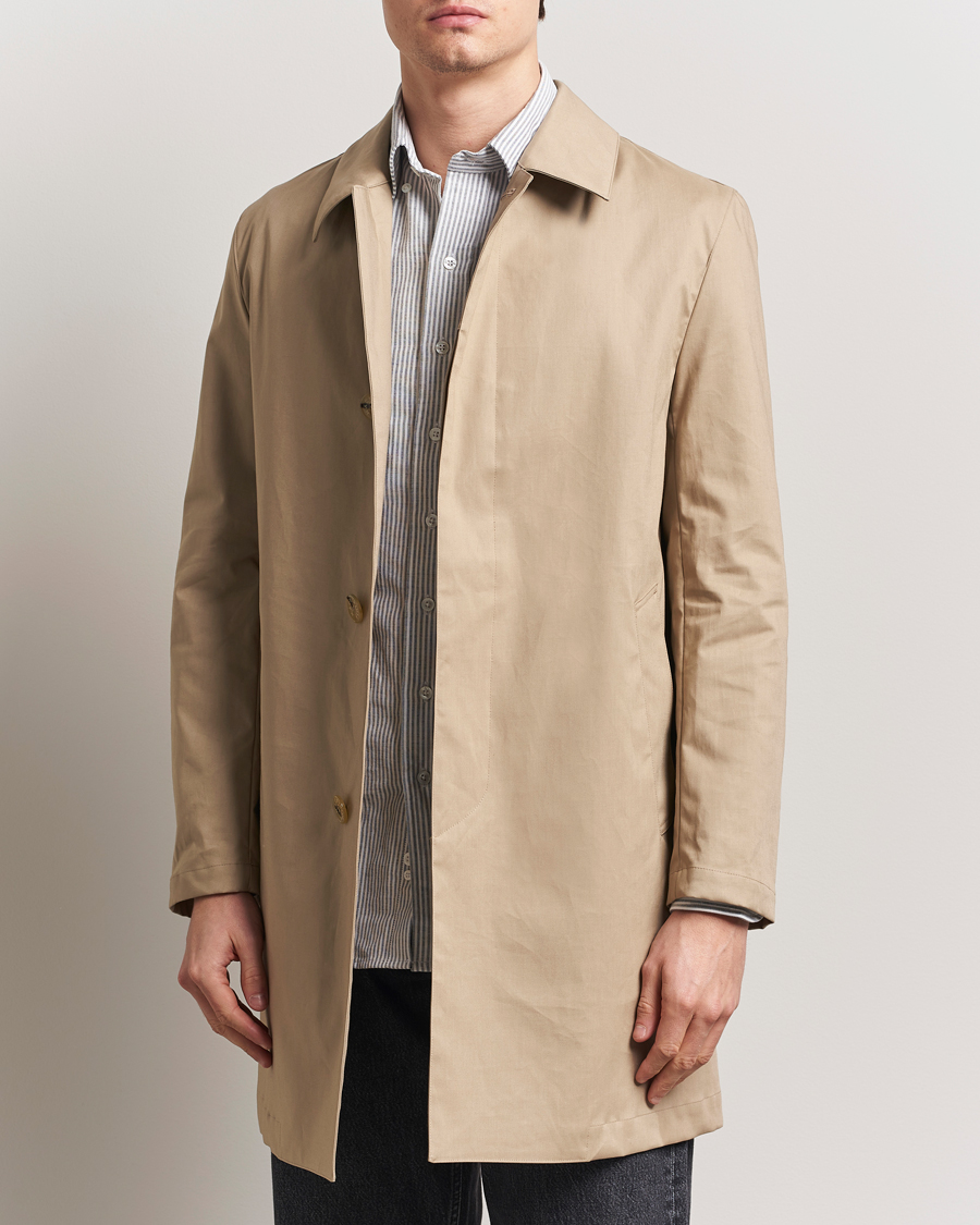 Herren | Jacken | Mackintosh | Donoon Car Coat Fawn
