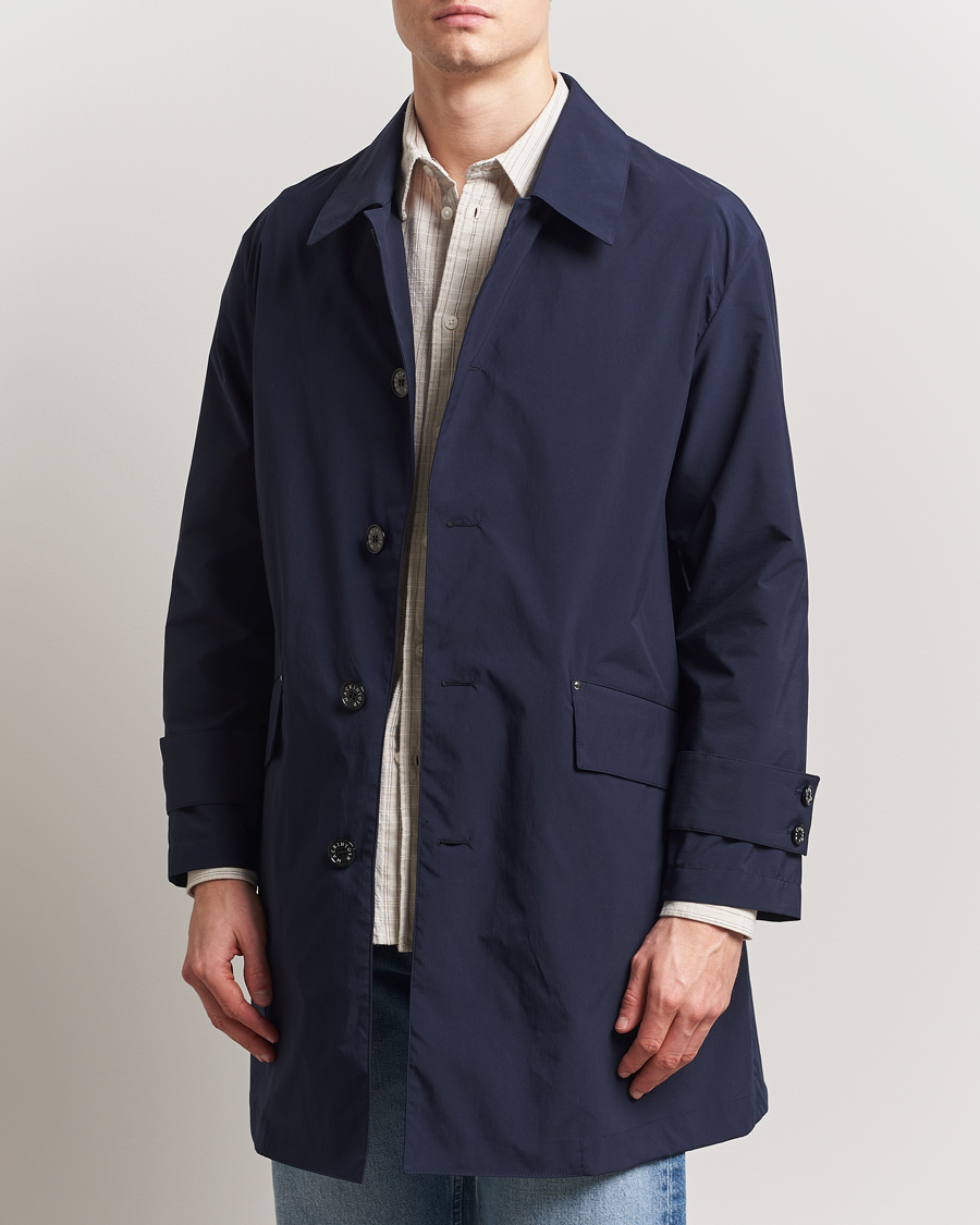Herren | Jacken | Mackintosh | Humbie GTS Car Coat Navy