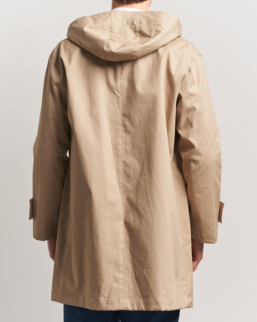 Herren | Jacken | Mackintosh | Humbie GTS Hooded Car Coat Fawn