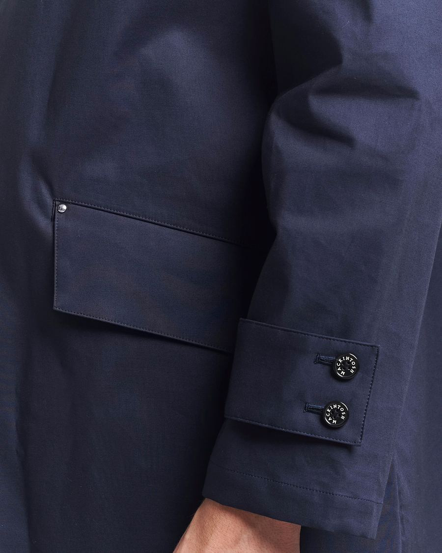 Herren | Jacken | Mackintosh | Humbie GTS Hooded Car Coat Navy