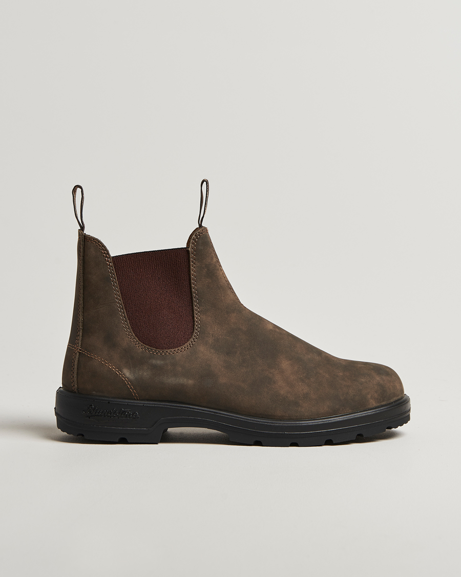 Herren | Boots | Blundstone | 585 Original Leather Chelsea Boot Rustic Brown
