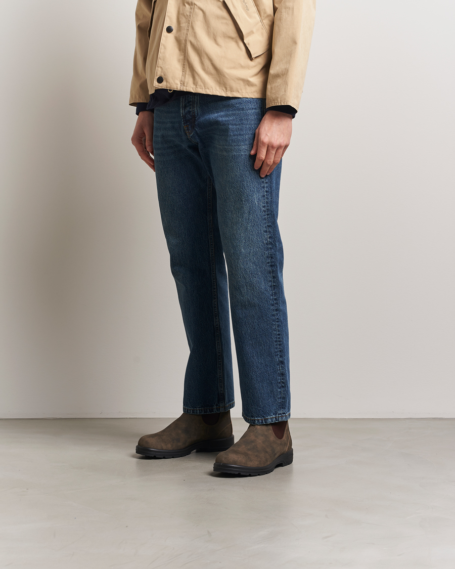 Herren | Boots | Blundstone | 585 Original Leather Chelsea Boot Rustic Brown