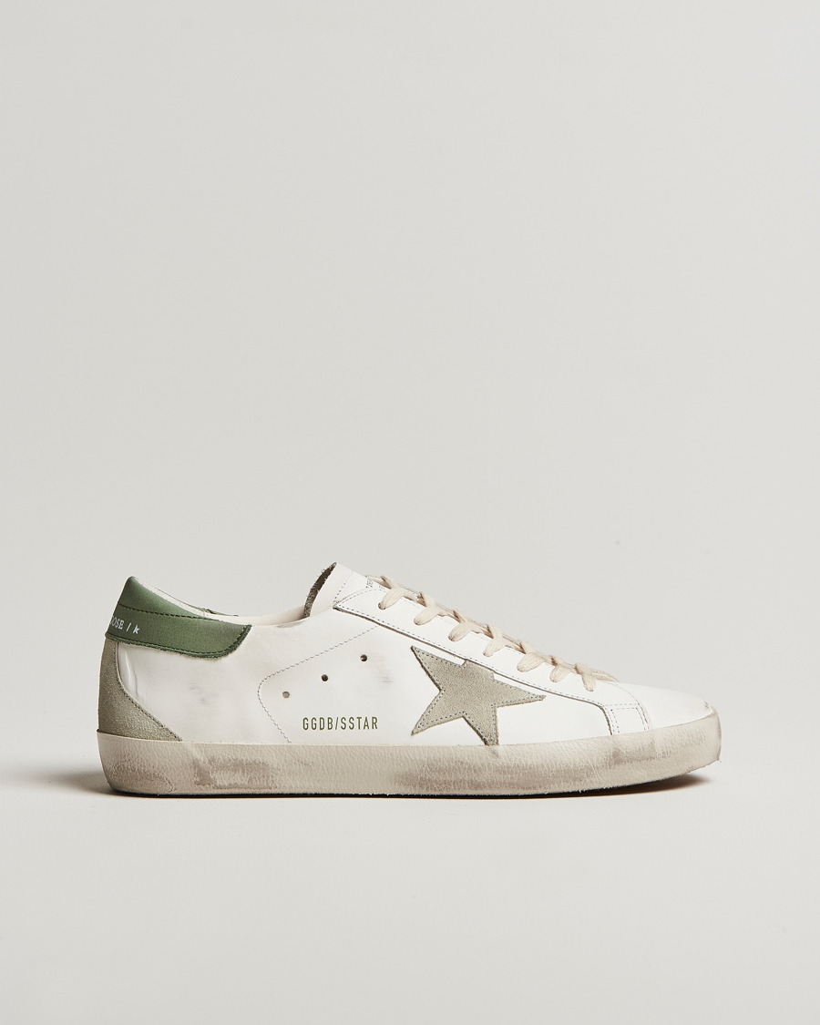 Herren | Sneaker | Golden Goose | Super-Star Sneakers White/Green