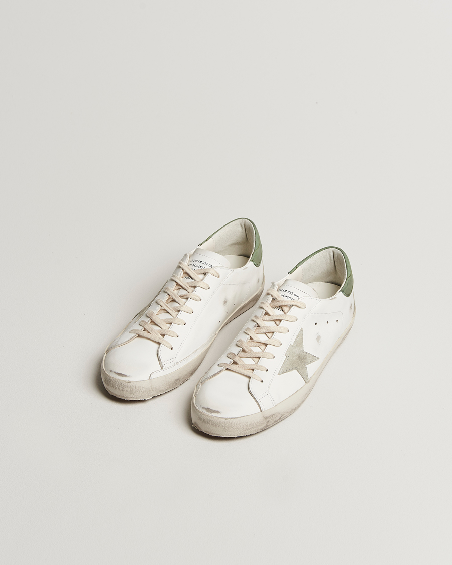 Herren | Sneaker | Golden Goose | Super-Star Sneakers White/Green
