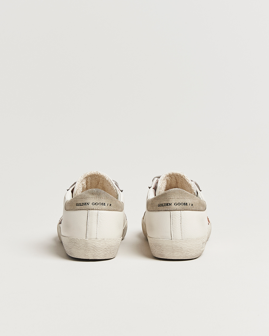 Herren | Sneaker | Golden Goose | Super-Star Sneakers White/Orange