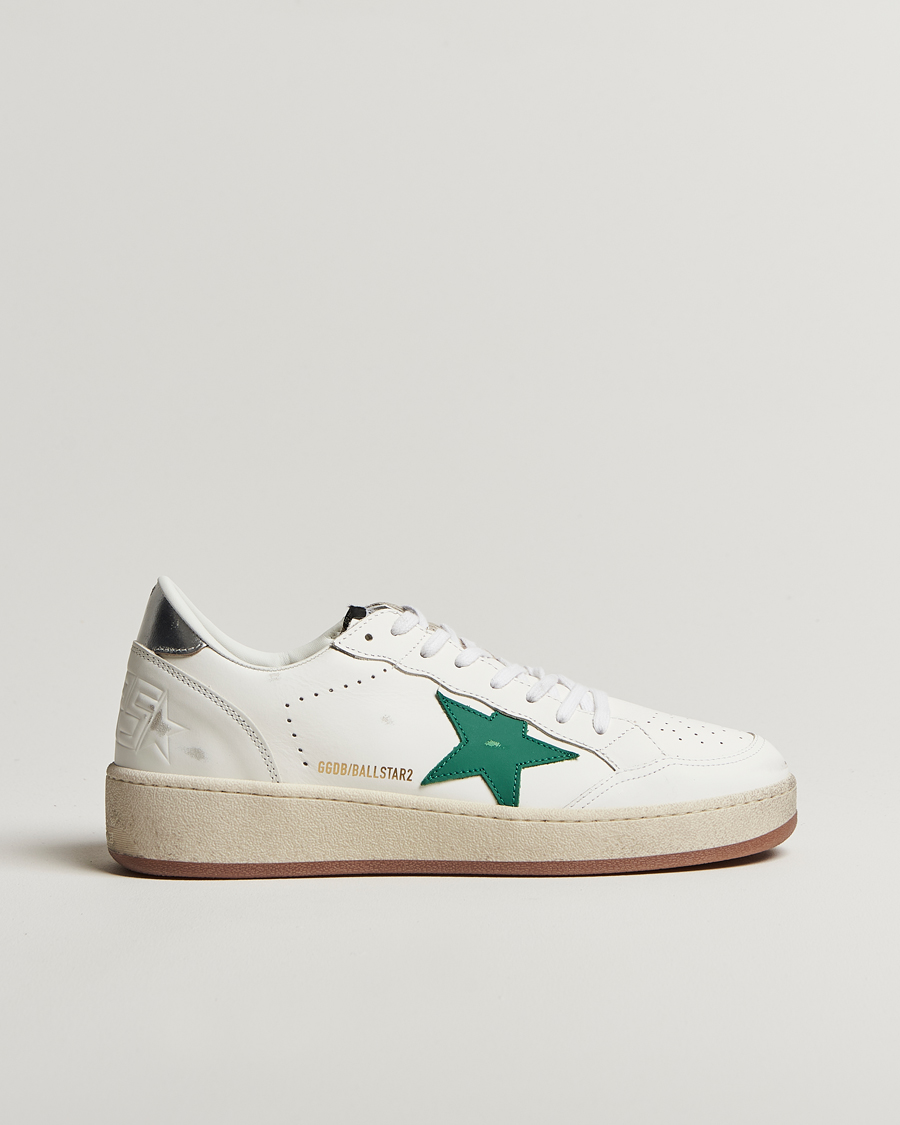 Herren | Sneaker | Golden Goose | Ball Star 2 Sneakers White/Green