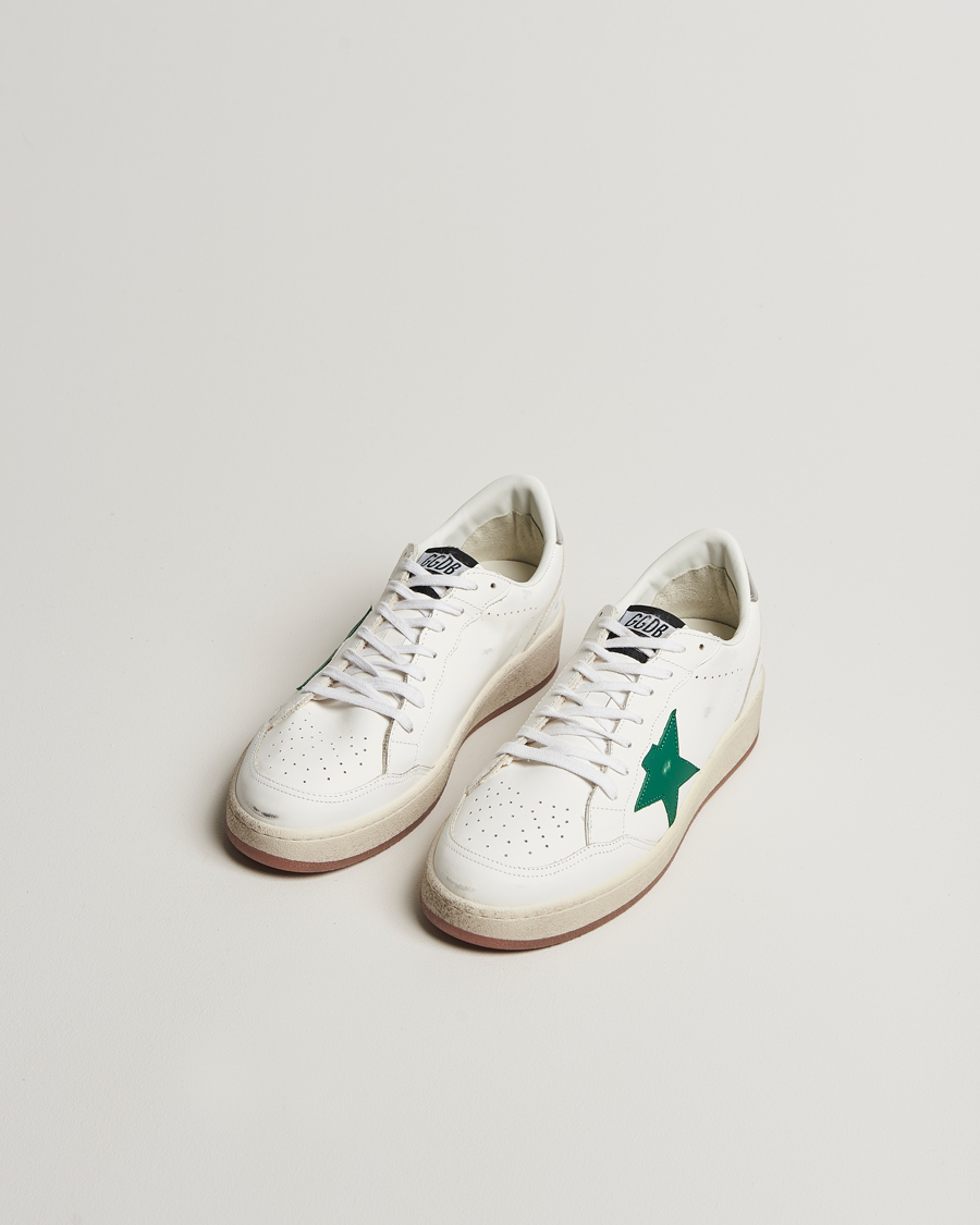 Herren | Sneaker | Golden Goose | Ball Star 2 Sneakers White/Green