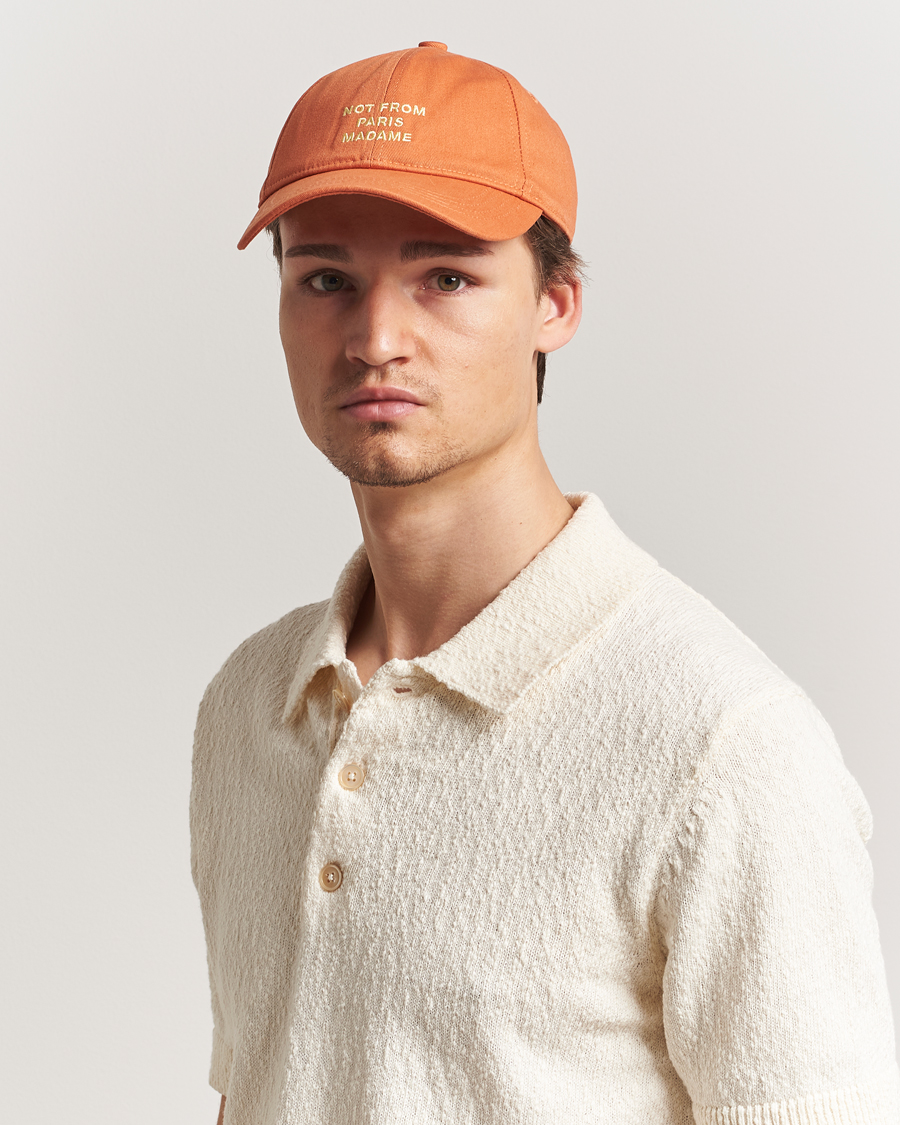 Herren | Hüte & Mützen | Drôle de Monsieur | Slogan Cap Rust