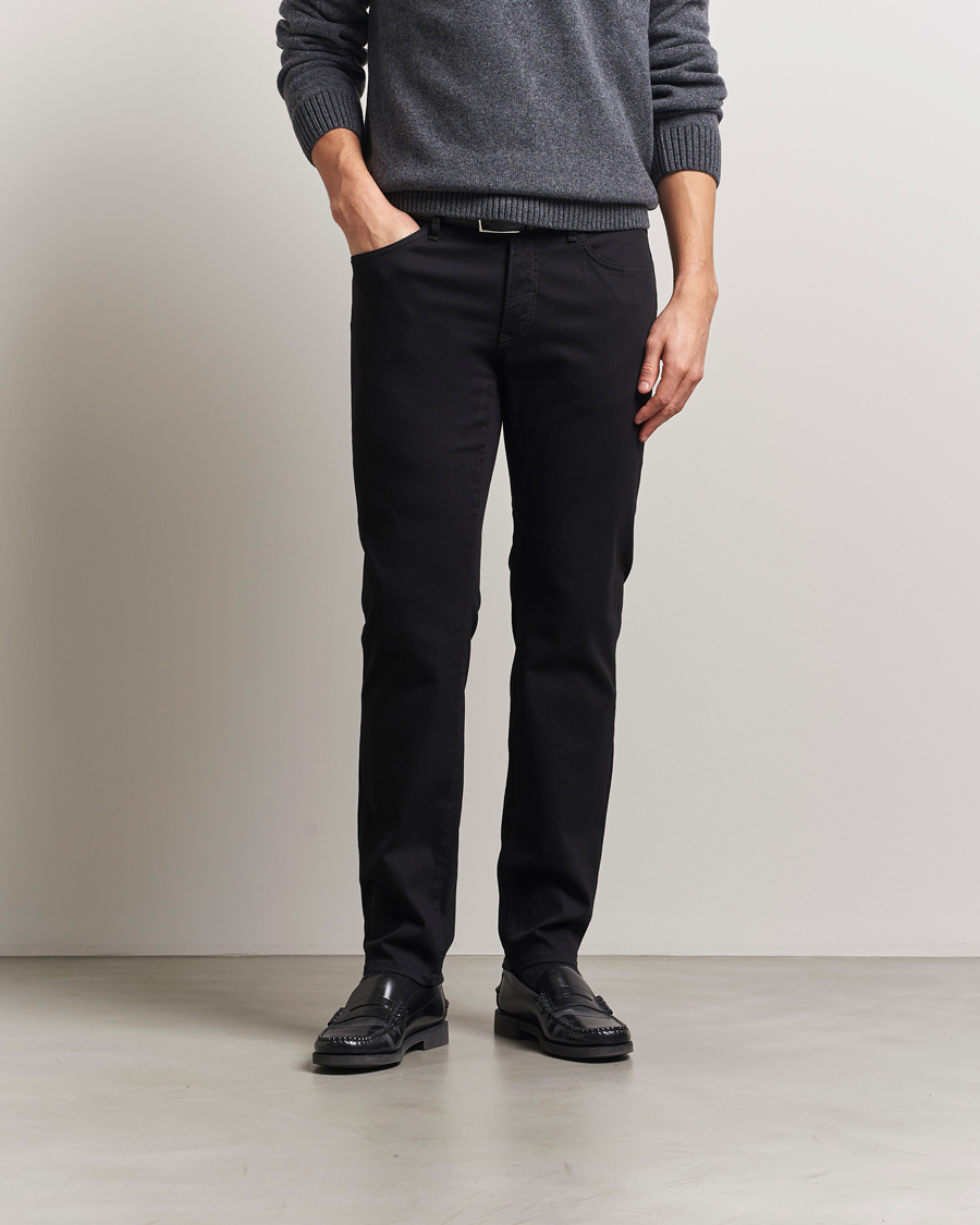 Herren | Jeans | Brax | Chuck Hi-Flex Denim Perma Black