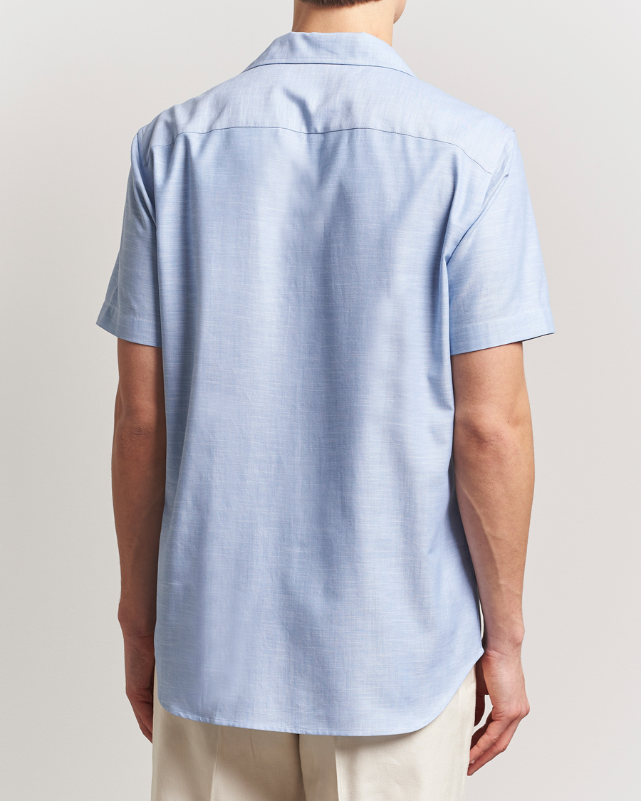 Herren | Hemden | Brioni | Cotton Capri Shirt Light Blue