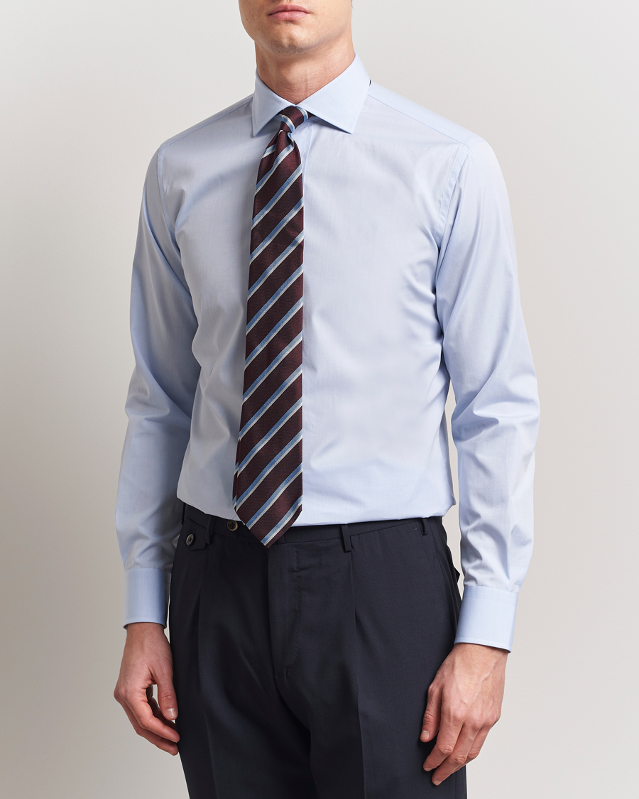 Herren | Hemden | Brioni | Classic Dress Shirt Light Blue