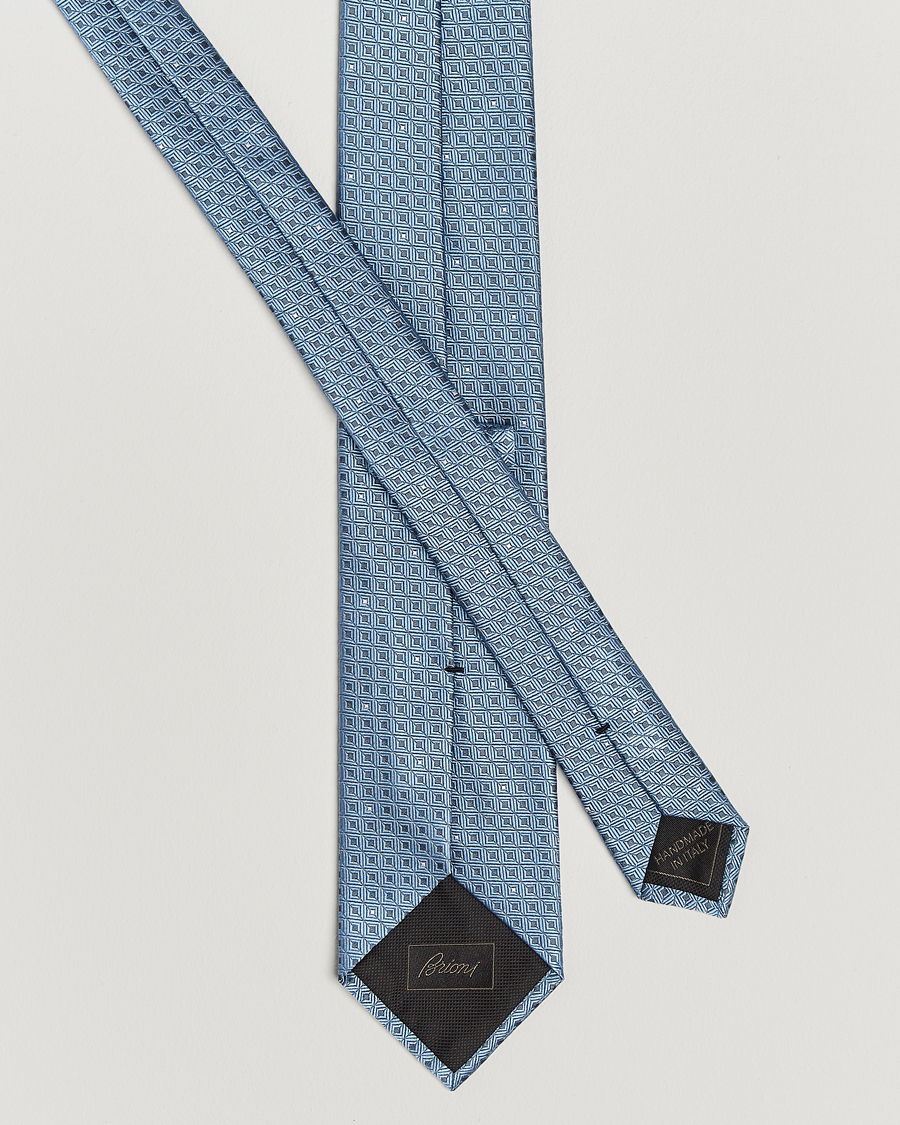 Herren | Krawatten | Brioni | Jacquard Silk Tie Light Blue