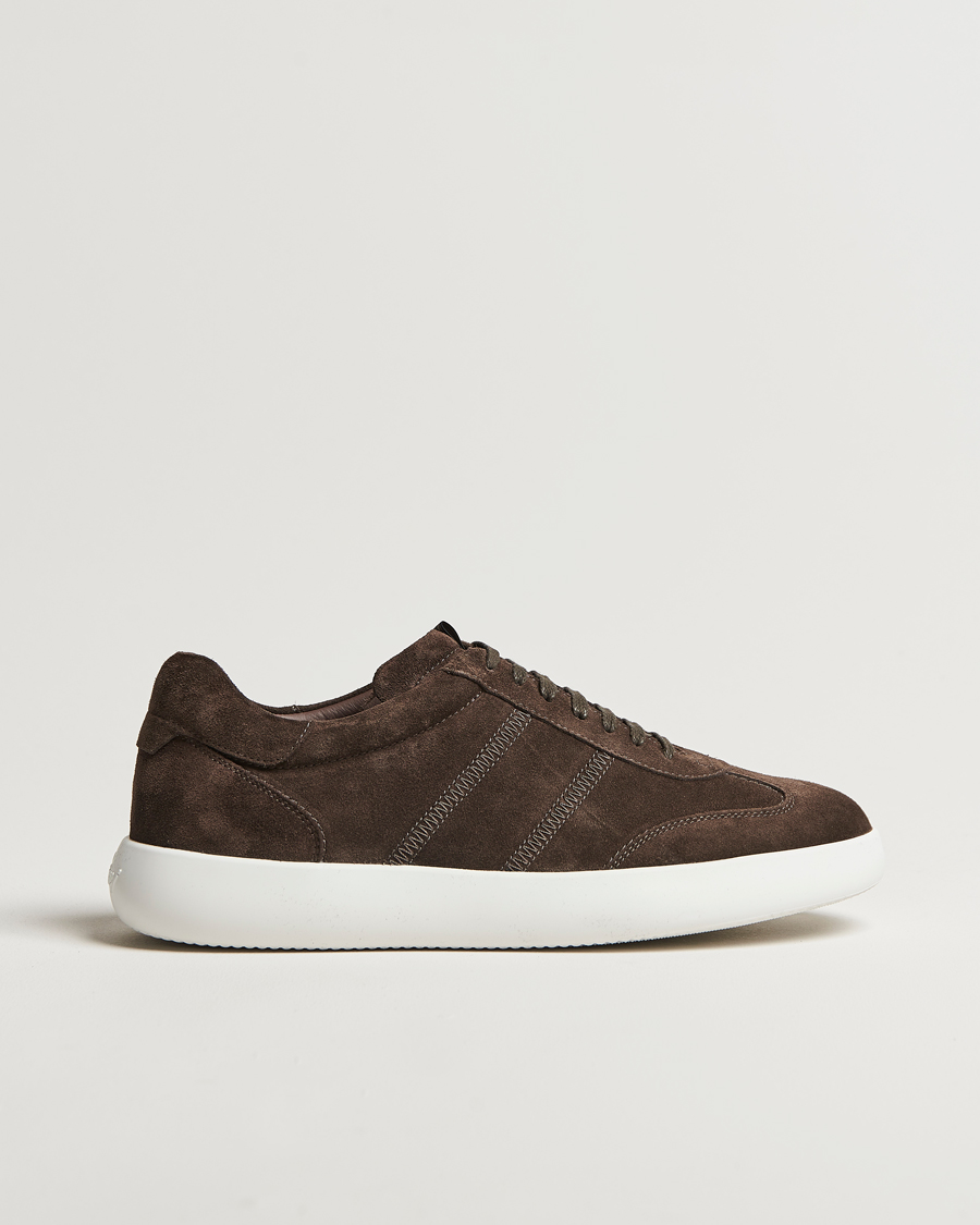 Herren | Sneaker | Brioni | Cassetta Sneakers Dark Brown Suede