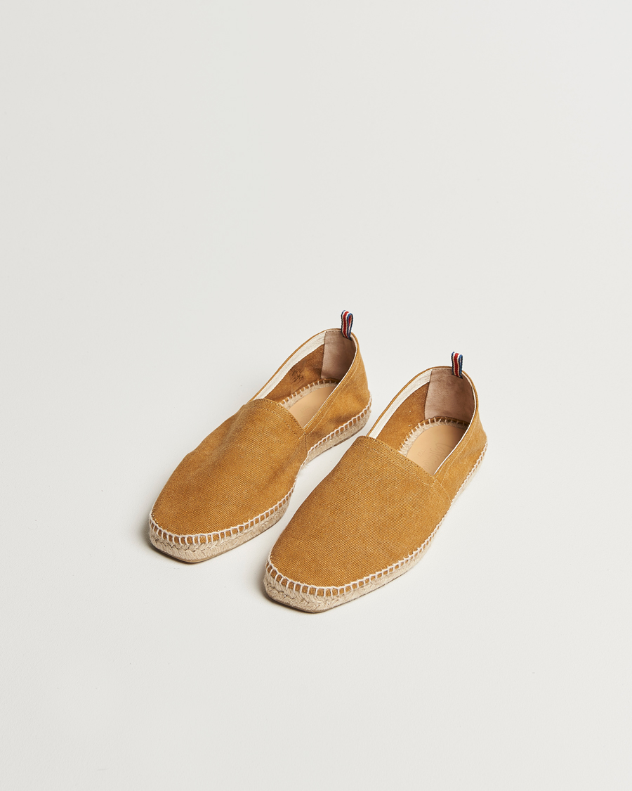 Herren | Espadrillo | Castañer | Pablo Washed Canvas Espadrilles Ambar