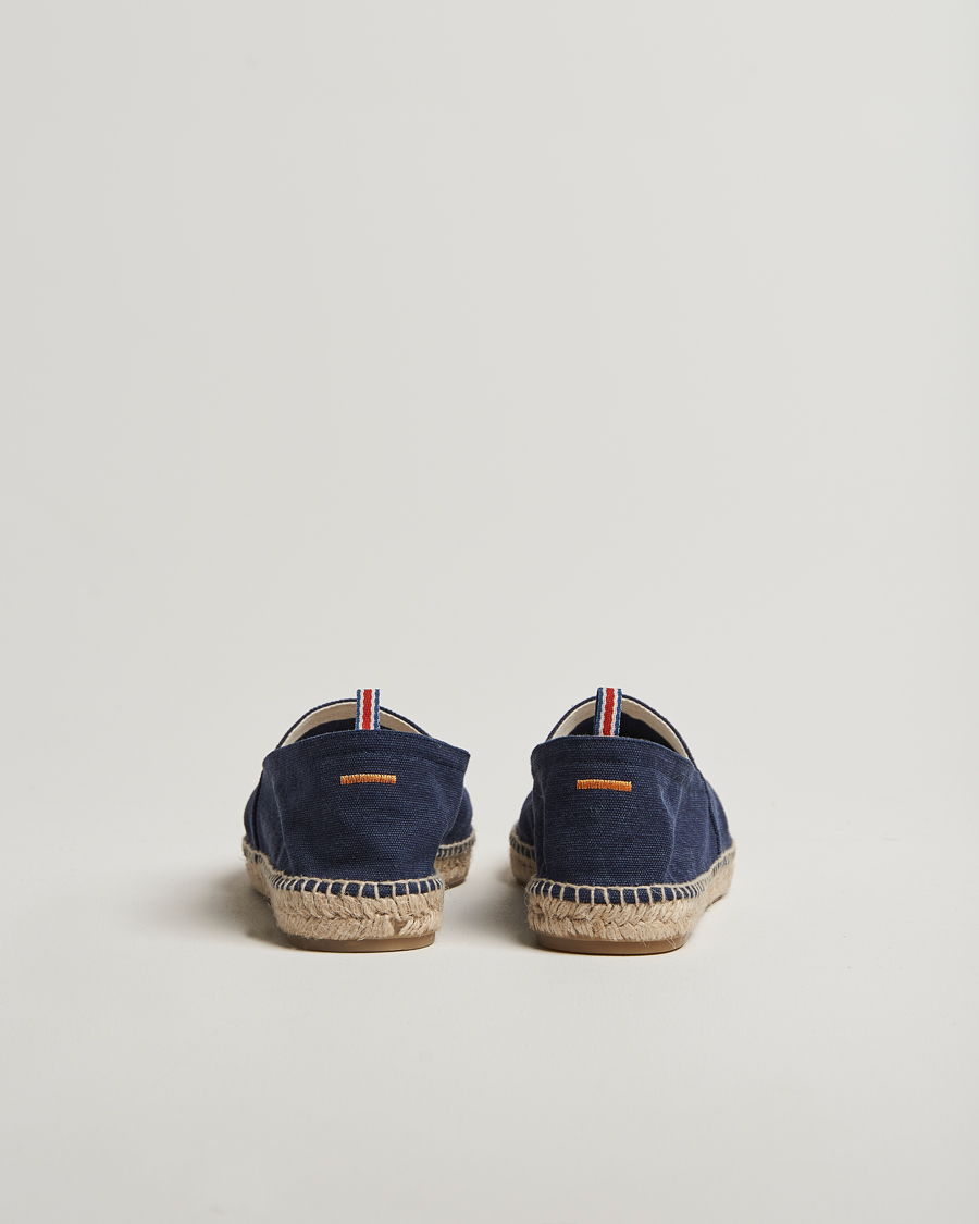 Herren | Espadrillo | Castañer | Pablo Washed Canvas Espadrilles Azul Marino