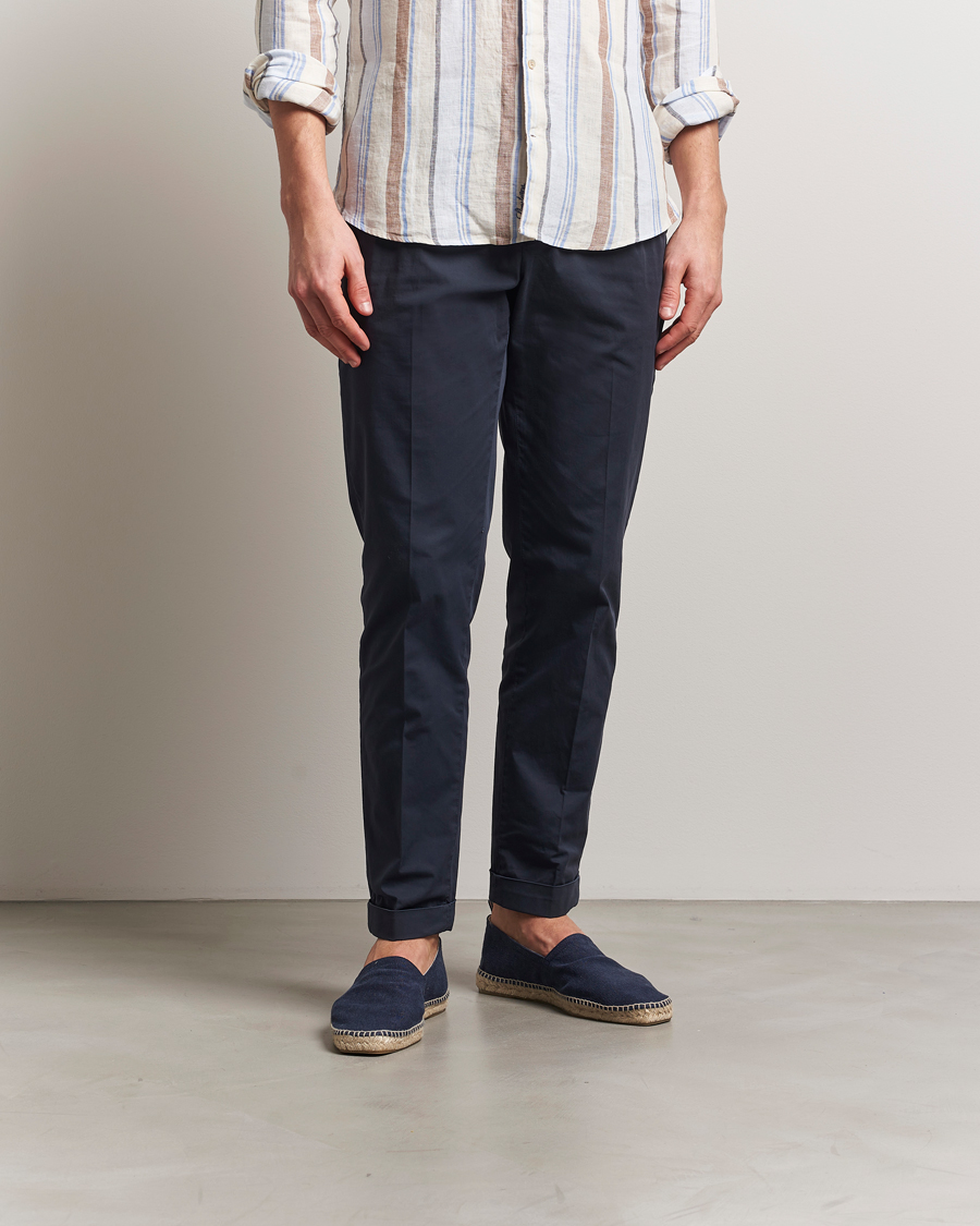 Herren | Espadrillo | Castañer | Pablo Washed Canvas Espadrilles Azul Marino