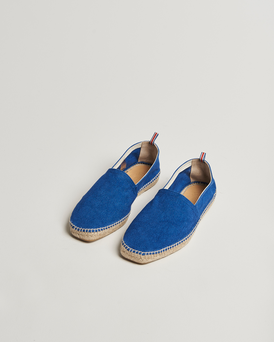 Herren | Espadrillo | Castañer | Pablo Washed Canvas Espadrilles Ocean