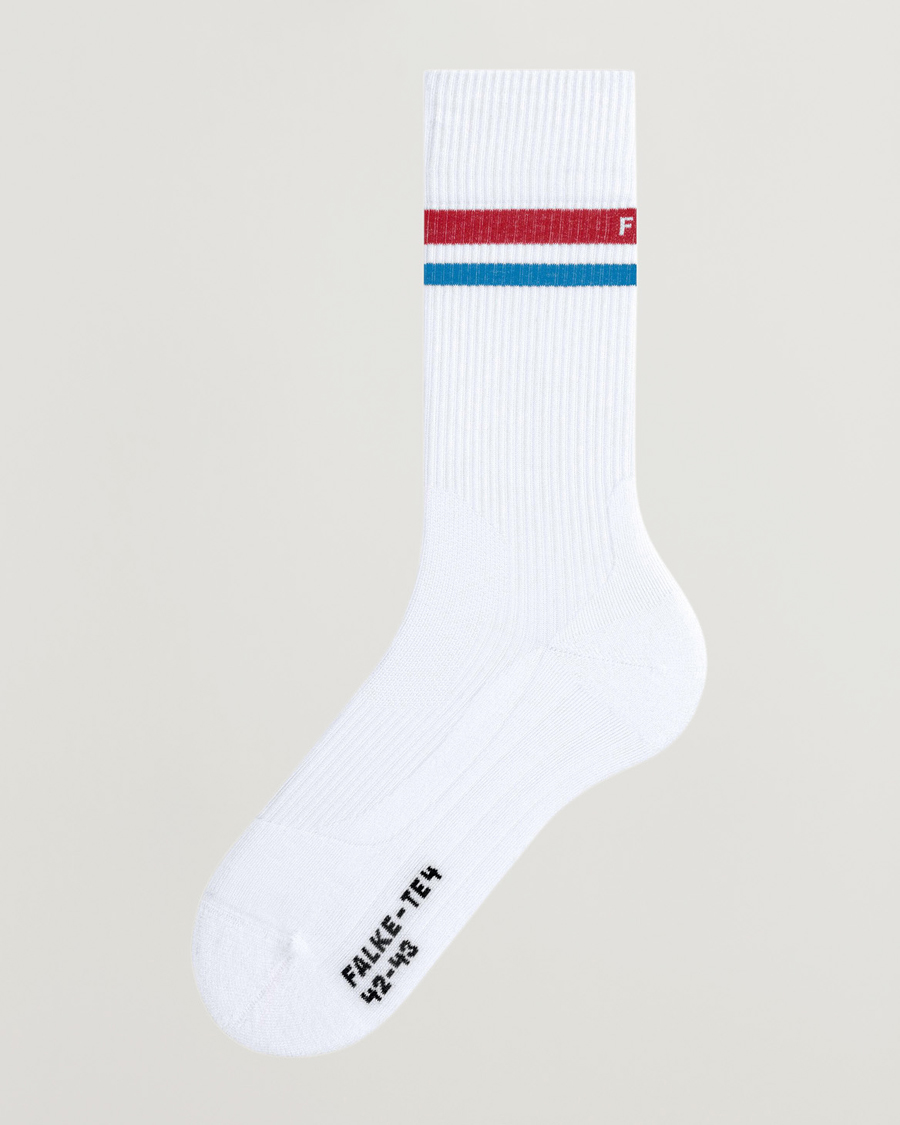 Herren | Unterwäsche | Falke Sport | TE4 Classic Tennis Socks White/Red