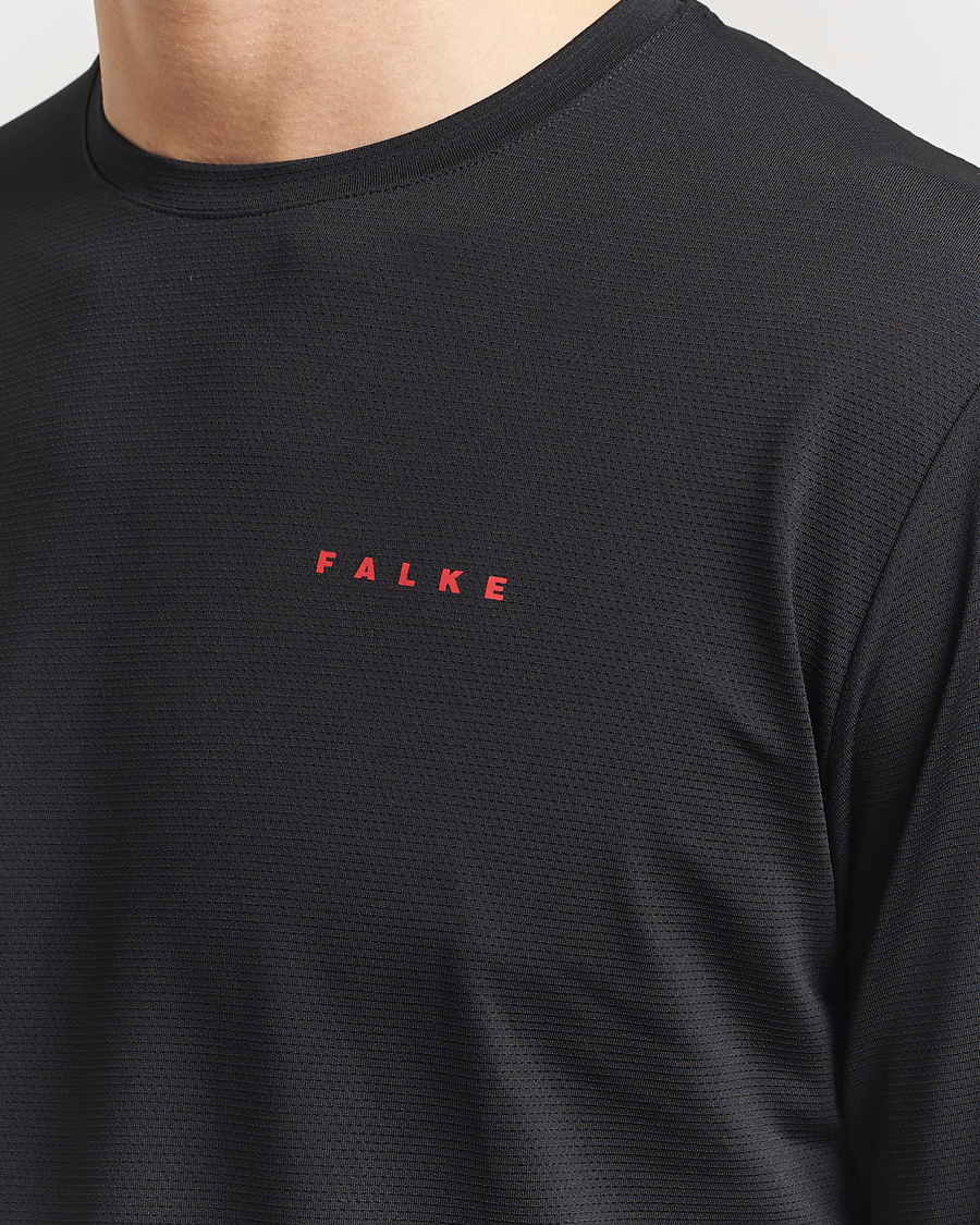 Herren | T-Shirts | Falke Sport | Perform Better Longsleeve T-Shirt Black
