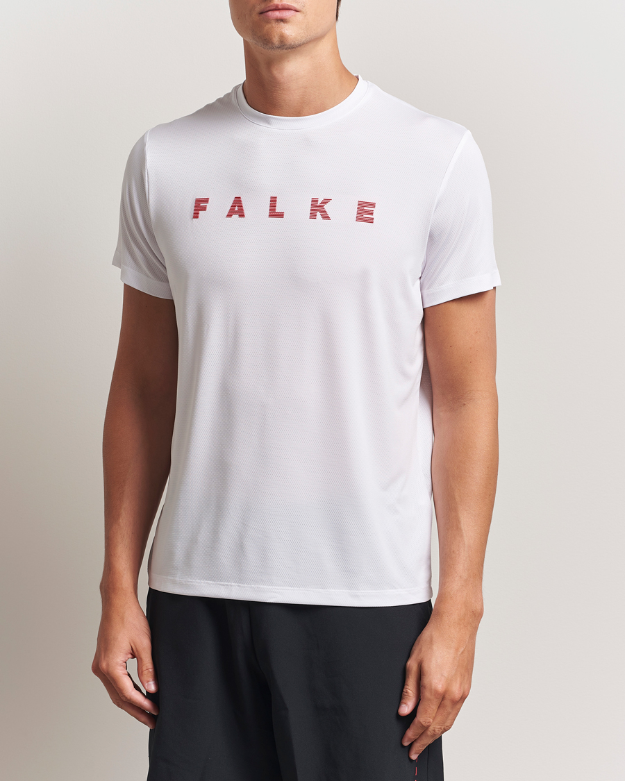 Herren | T-Shirts | Falke Sport | Training T-Shirt White