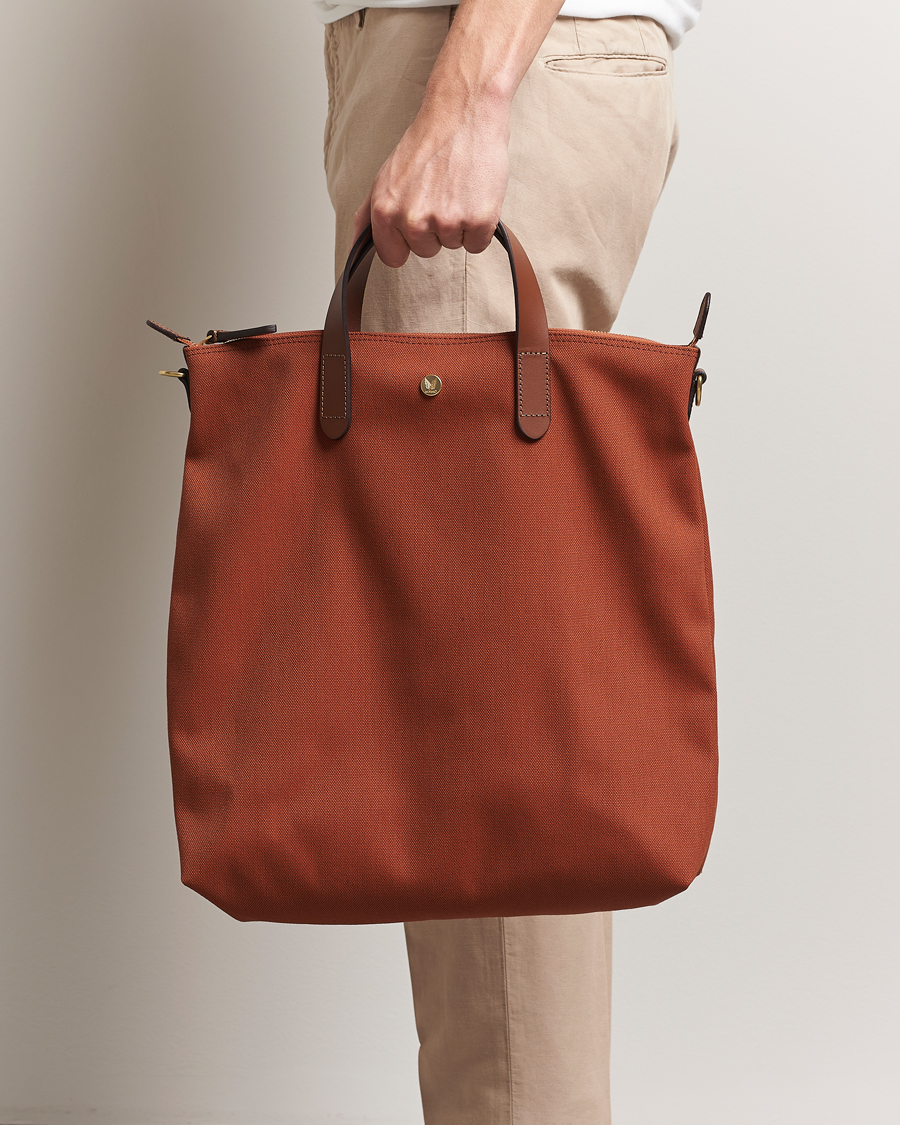 Herren | Taschen | Mismo | M/S Canvas Shopper Terracotta/Cuoio