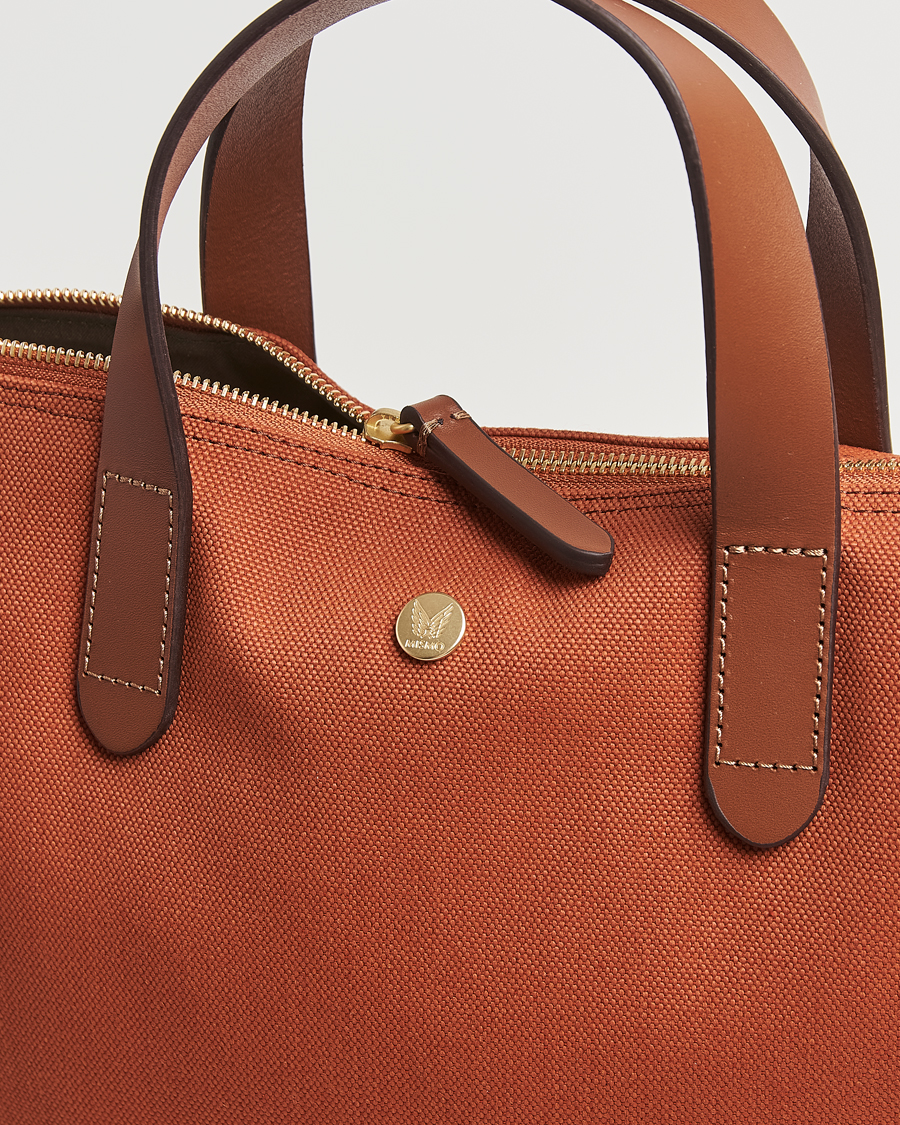 Herren | Taschen | Mismo | M/S Canvas Shopper Terracotta/Cuoio