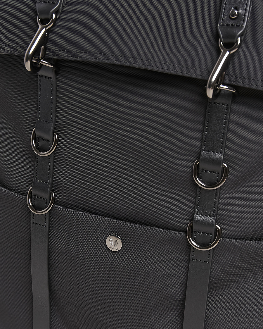 Herren | Taschen | Mismo | M/S Nylon Backpack Eclipse Black/Black