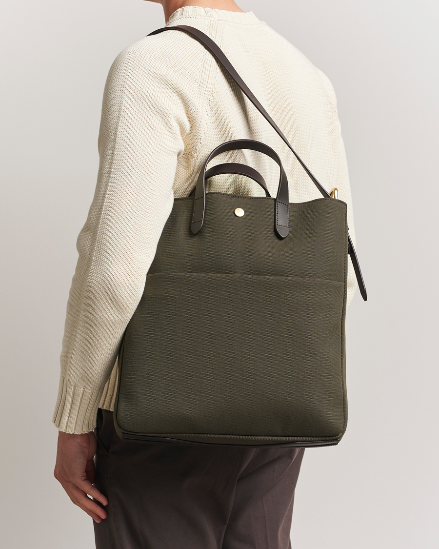 Herren | Taschen | Mismo | M/S Field Tote Army/Dark Brown