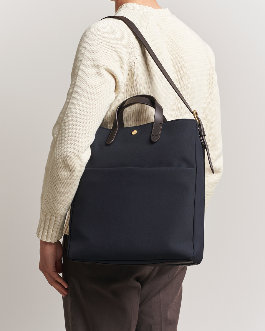 Herren | Taschen | Mismo | M/S Field Tote Navy/Dark Brown