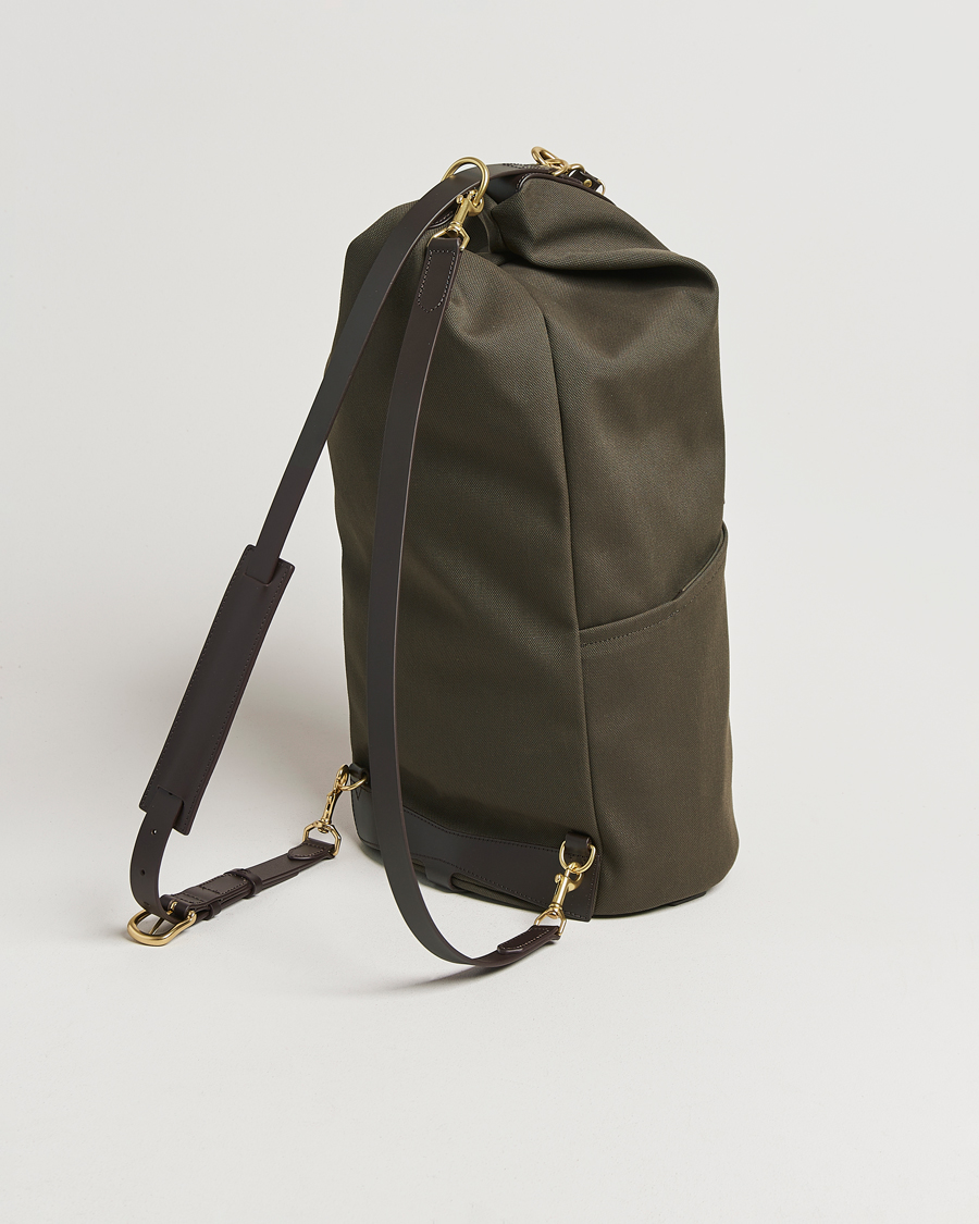 Herren | Taschen | Mismo | M/S Carpet Bag Army/Dark Brown