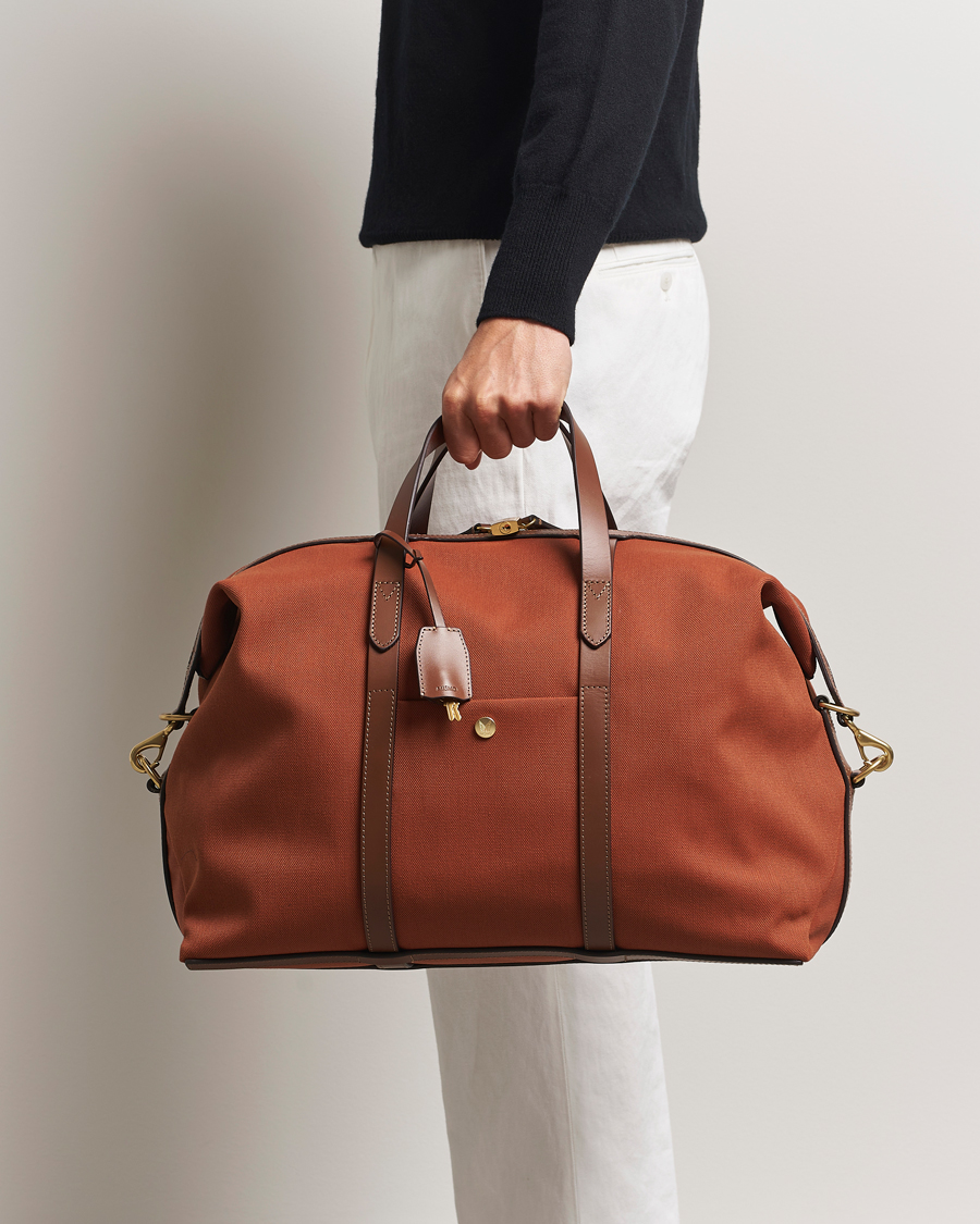 Herren | Taschen | Mismo | M/S Avail 48h Nylon Weekendbag Terracotta/Cuoio