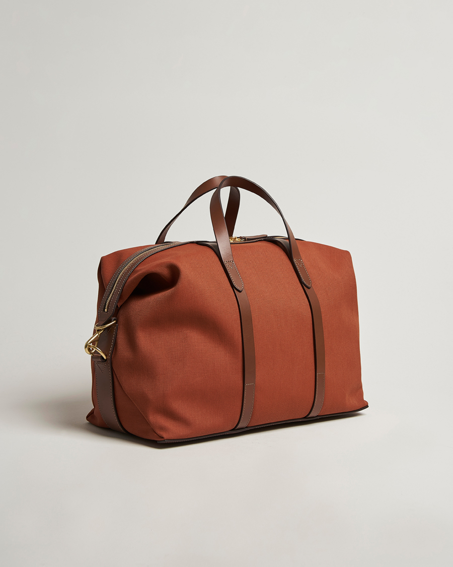 Herren | Taschen | Mismo | M/S Avail 48h Nylon Weekendbag Terracotta/Cuoio