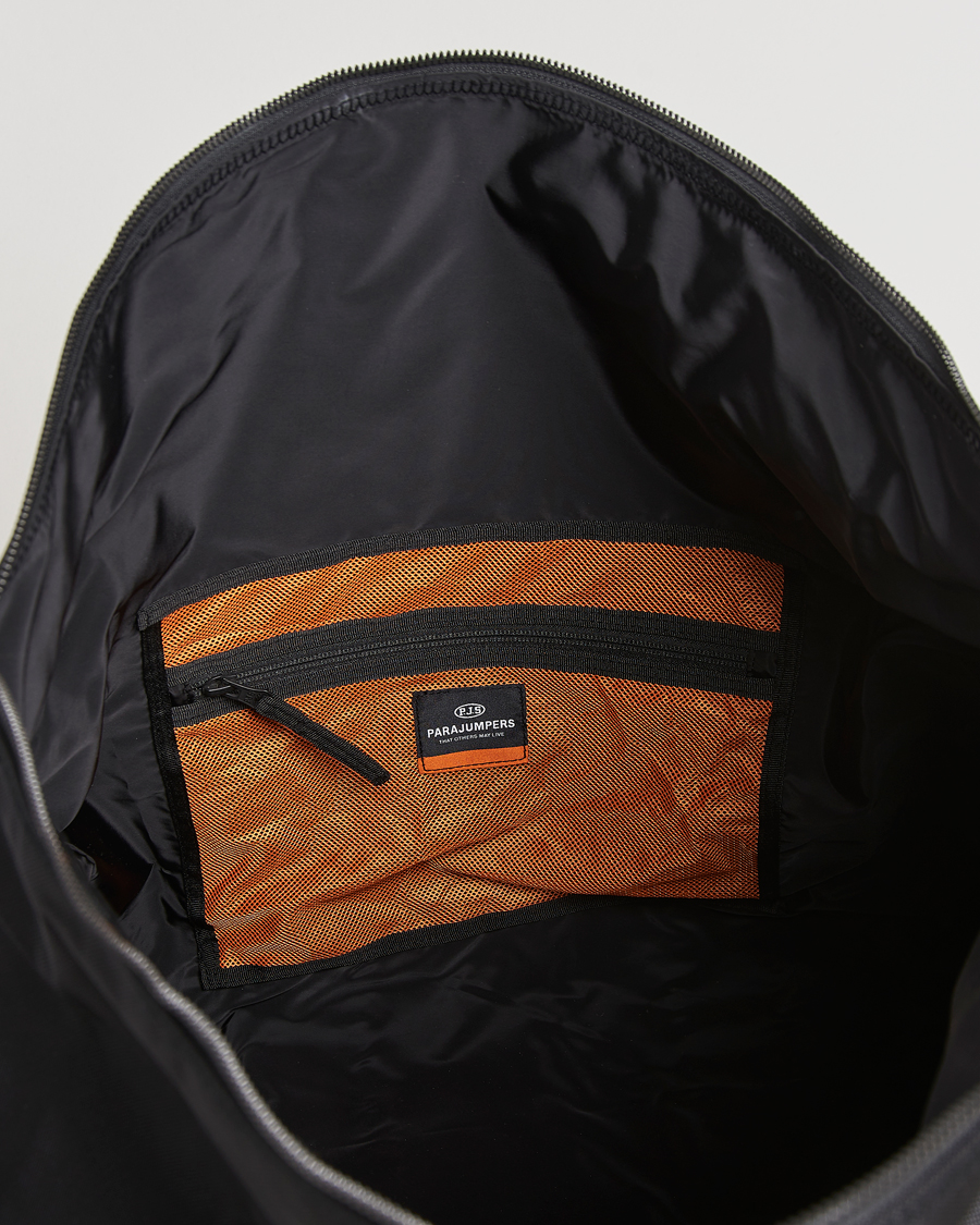 Herren | Taschen | Parajumpers | Nylon Canvas Weekender Bag Black