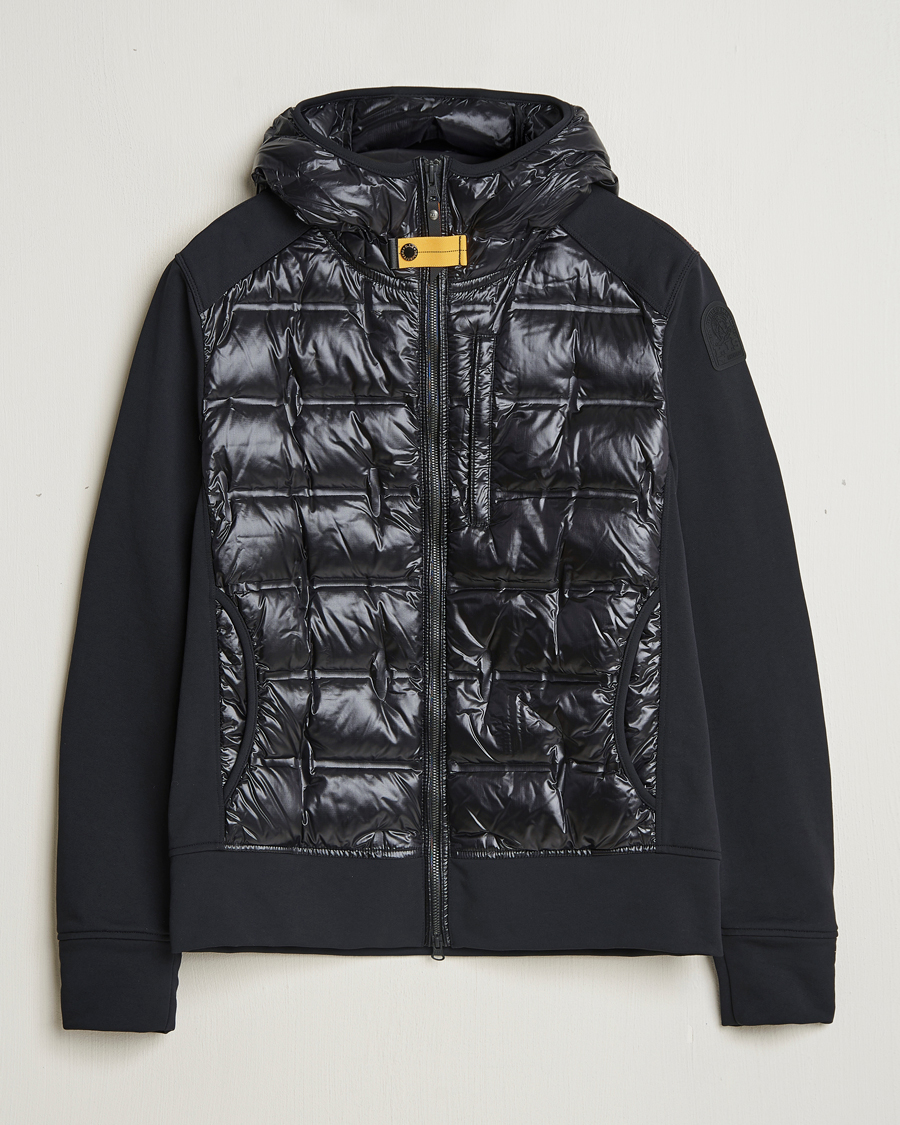 Herren | Jacken | Parajumpers | Faron Techno Hybrid Hooded Jacket Black
