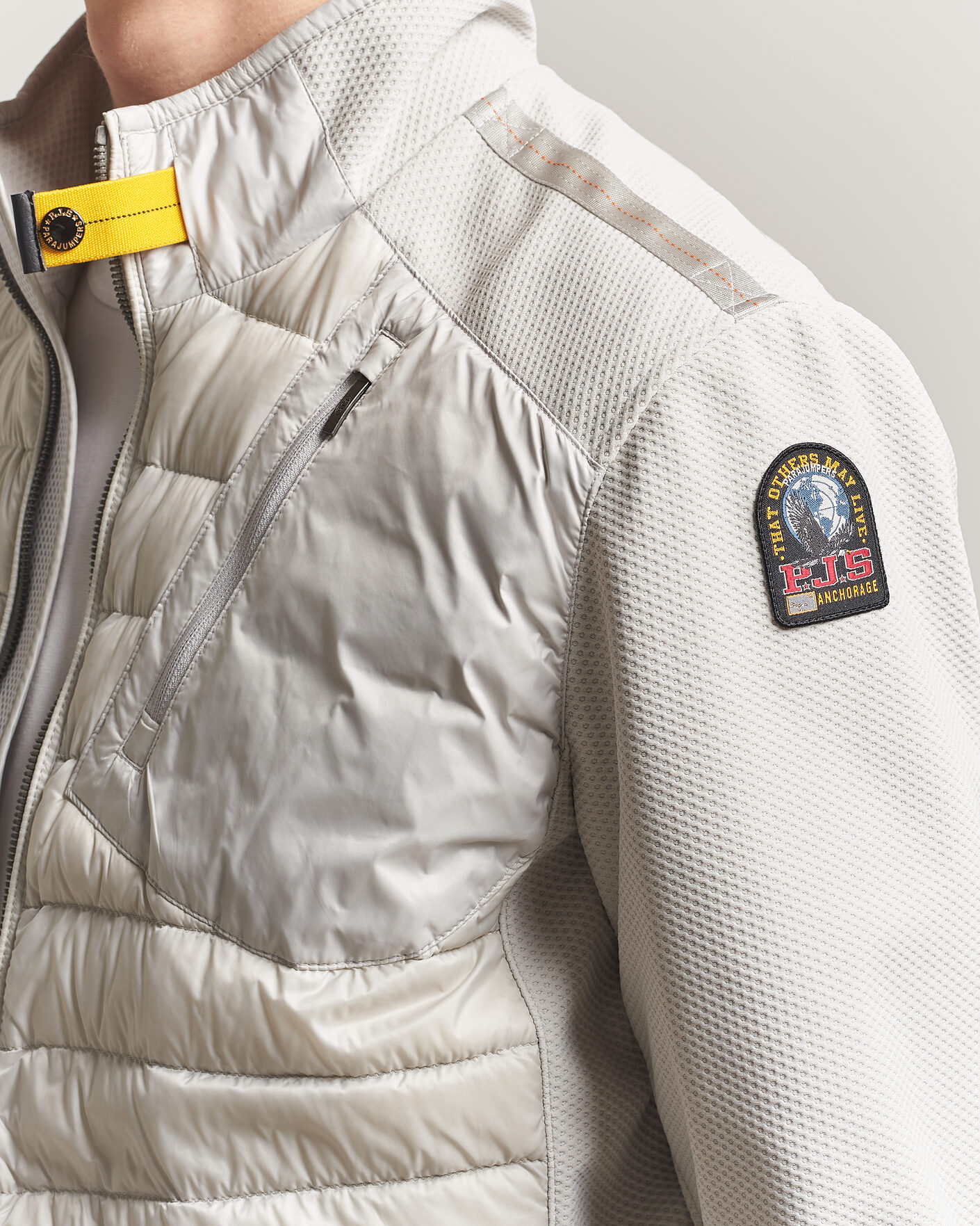 Herren | Jacken | Parajumpers | Jayden Mesh Hybrid Jacket Ghiaccio